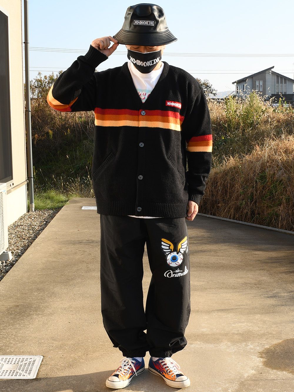 Horizon Border Knit Cardigan