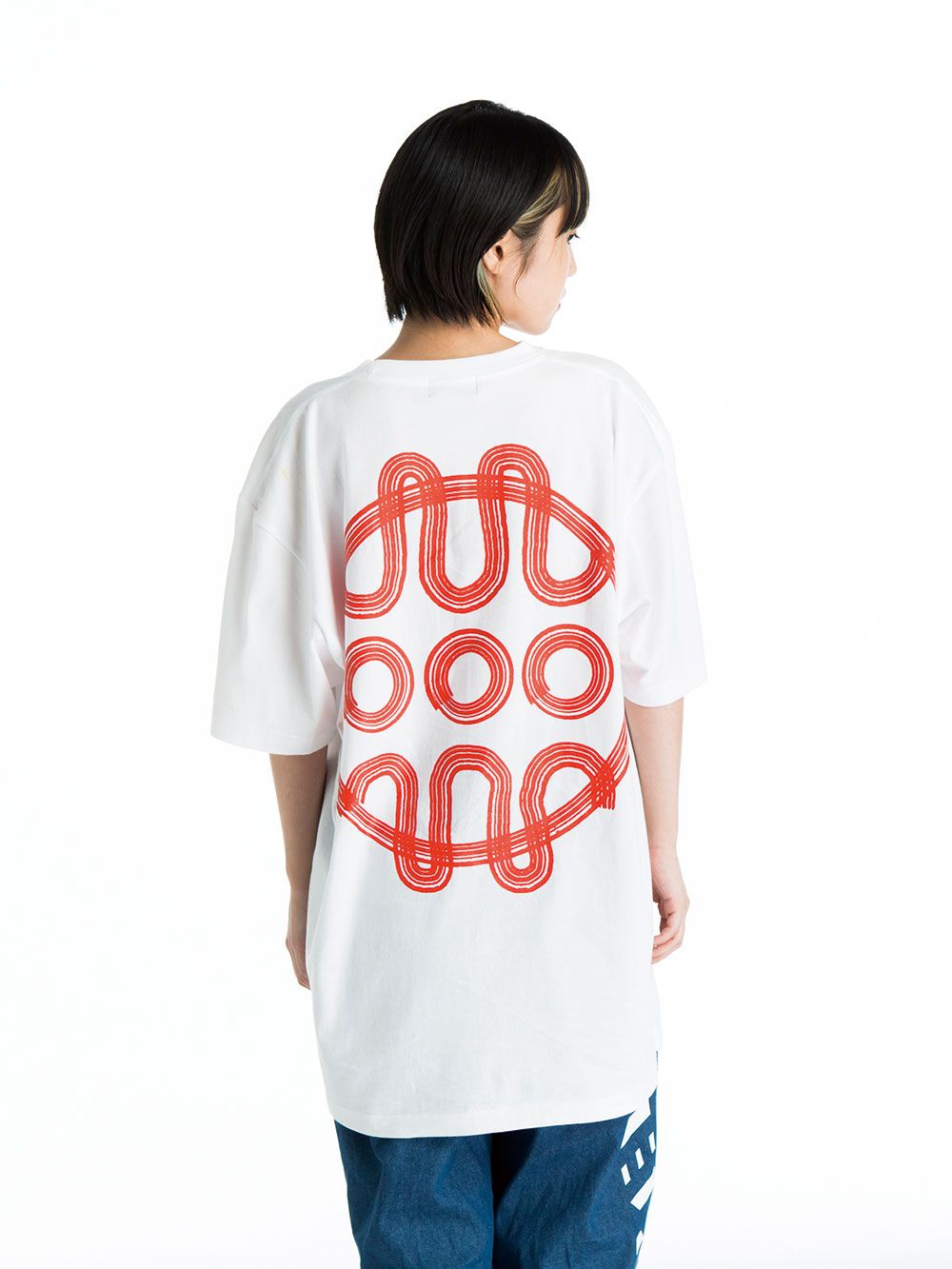 Hebraea Logo Big shilhouette T-shirt