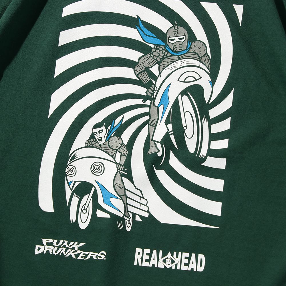［PDSxREALHEAD］ REALPUNKライダースTEE
