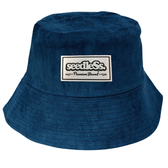 sd reversible fake suede bucket hats