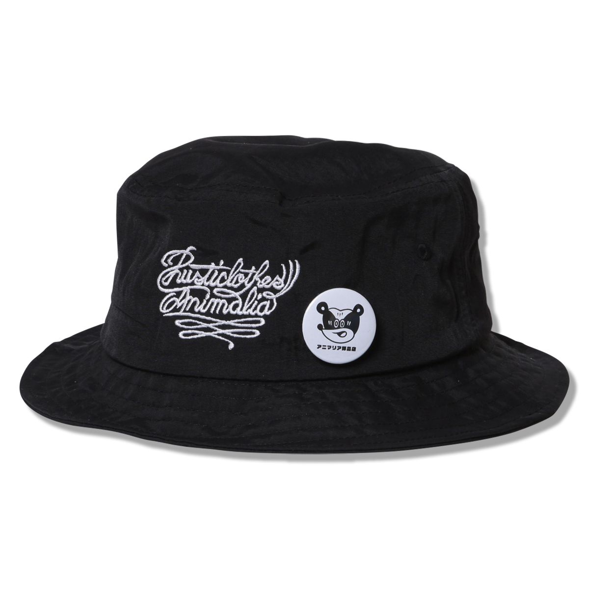 BUCKET HAT+BADGES