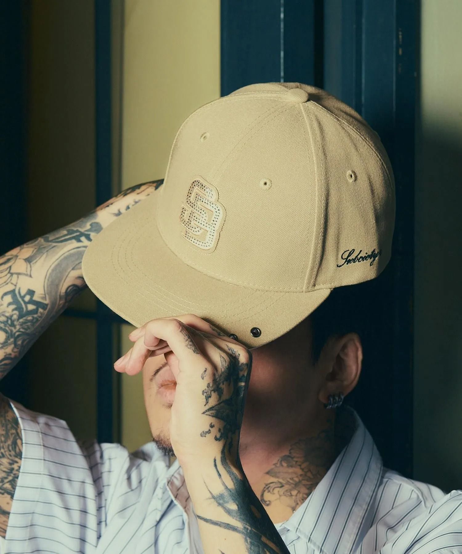 Rhinestone cap