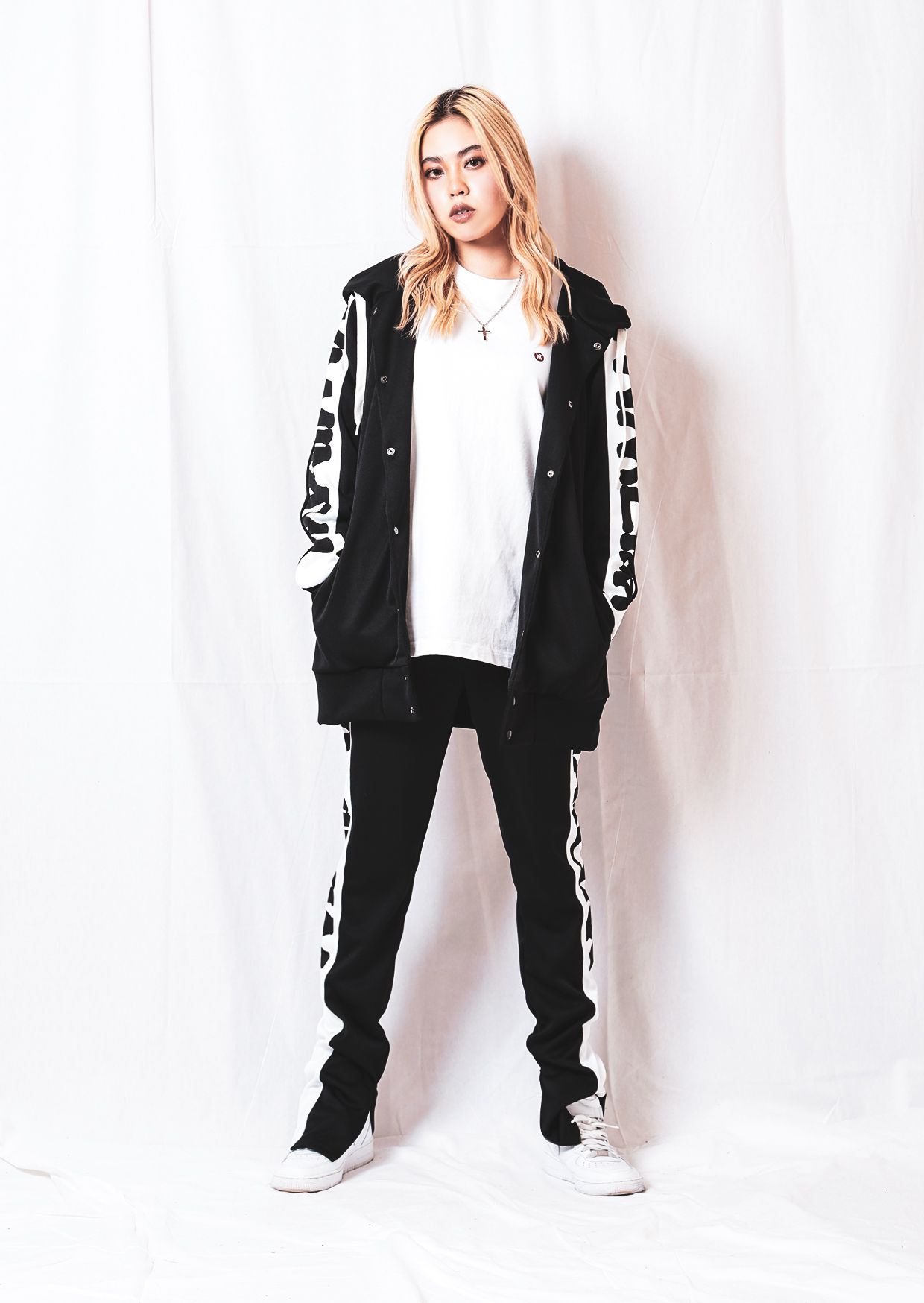 返品送料無料】 HOOD OGGING ANIMALIA(アニマリア) JACKET ジャケット BLACKxWHITE Mサイズ 新品 MISFIT  - - パーカー - reachahand.org