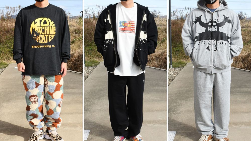 《TOY MACHINE》新作スタイリング！