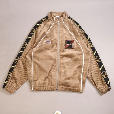 Corduroy jersey jacket