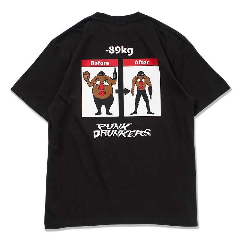 Mr.ベリーDのビフォーアフターTEE