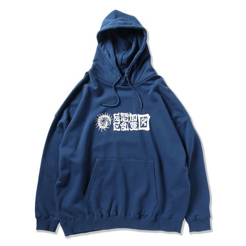 ムカデ漢字ロゴBIGパーカ