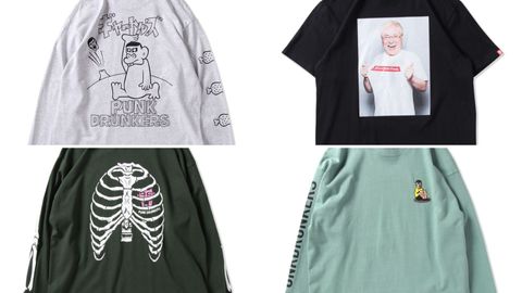 《PUNKDRUNKERS AW先行予約》Tシャツ編