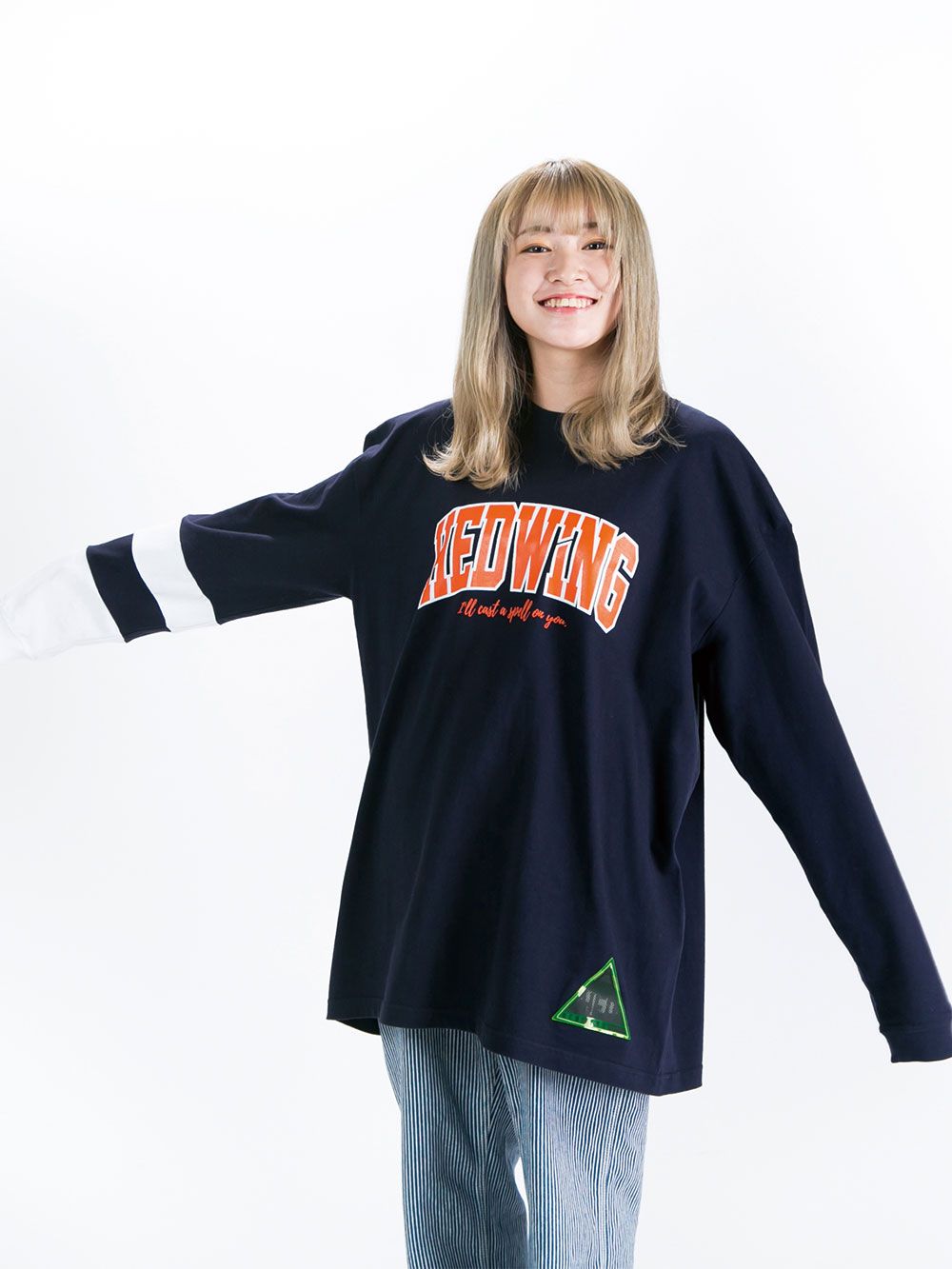 College logo C/C Longsleeve T-shirt