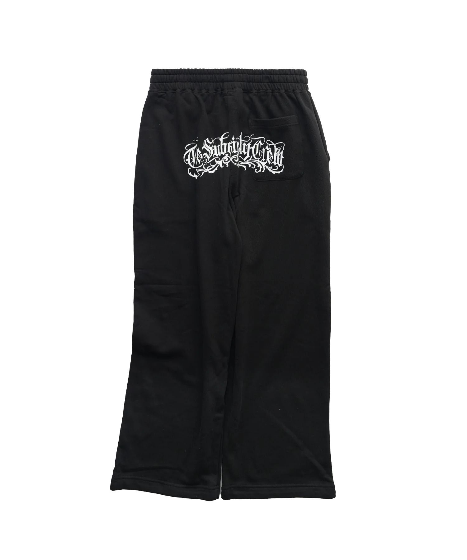 Wide sweatpants