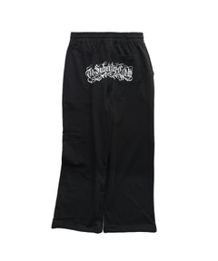 Wide sweatpants