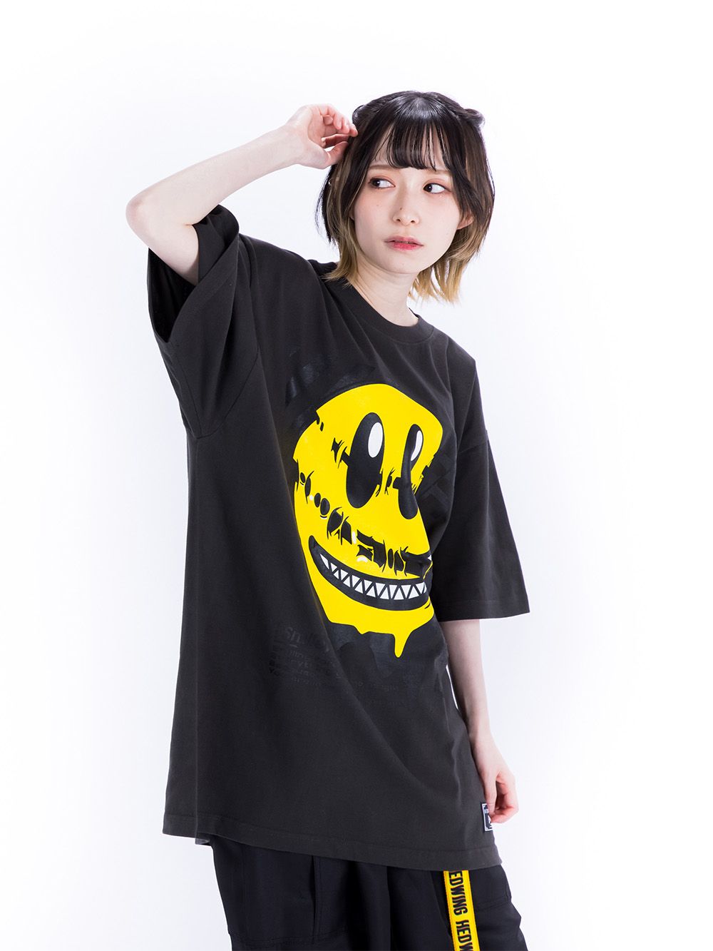 Slimy Smiley Big Silhouette T-Shirt