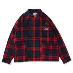 鮫人チェックシェフJKT