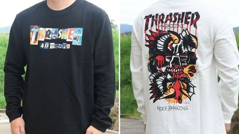 《THRASHER》新作入荷！