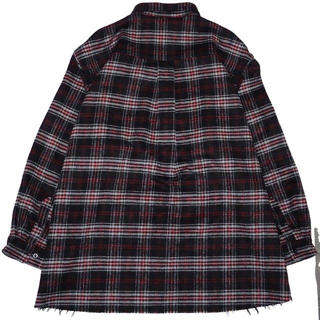 STONE [ FRAYED HEM LOOSE SHIRTS ]