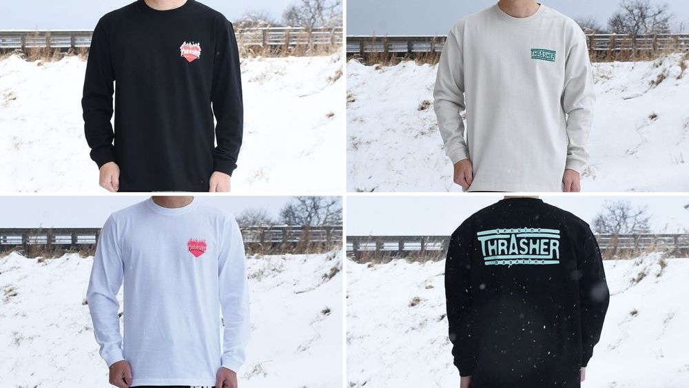 《THRASHER》新作入荷！
