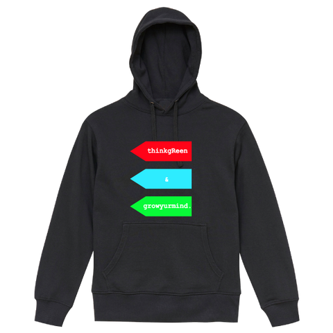 3 colors tag hoody