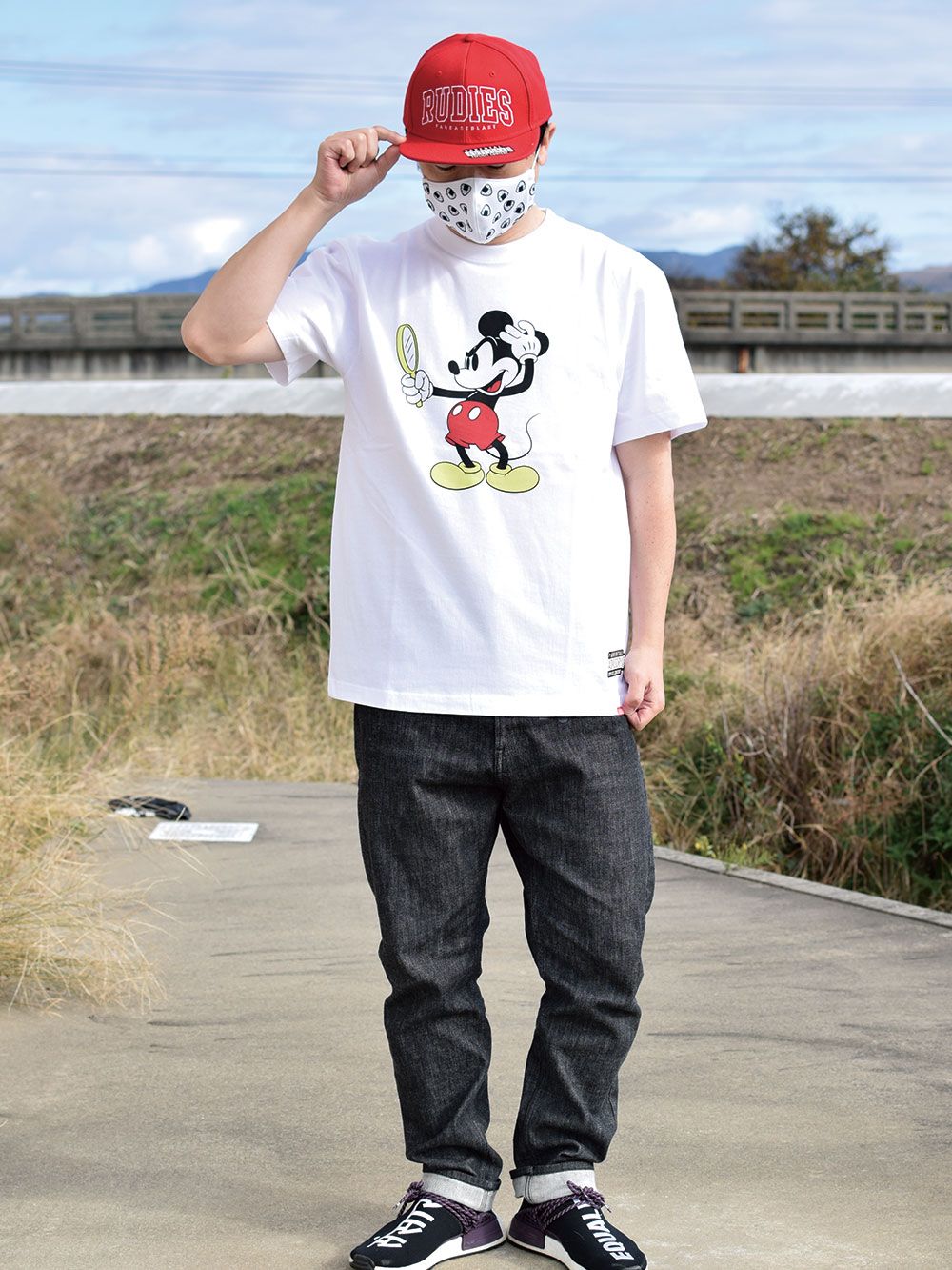 RUDIE'S x BYRD / LOOK SLICK-T <MICKEY MOUSE>