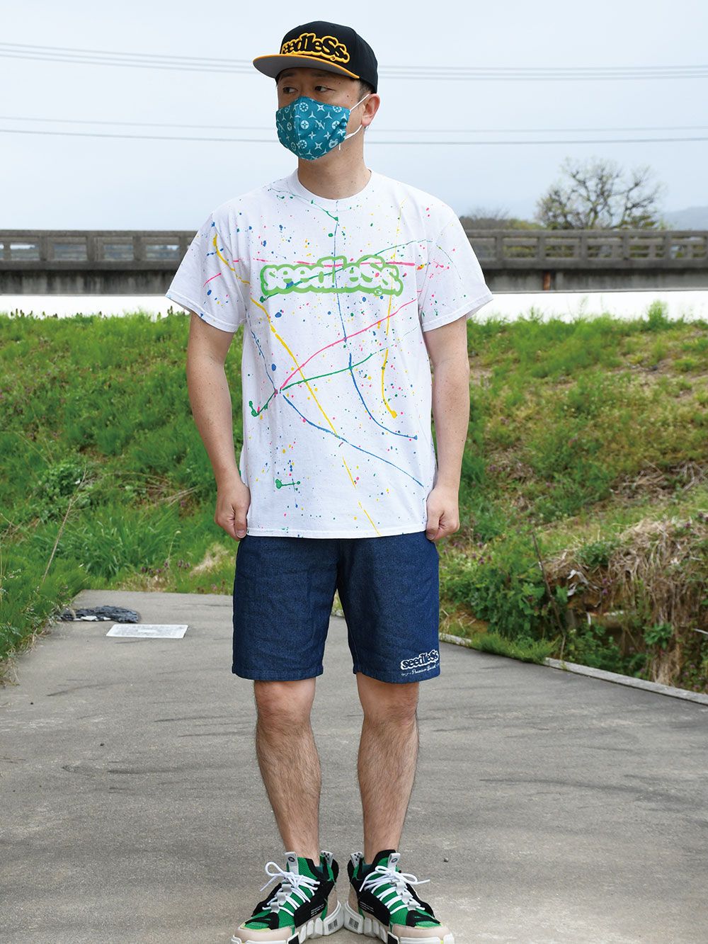 sd splatter s/s tee