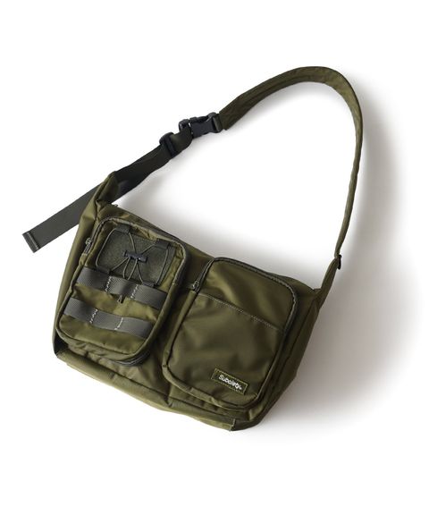 Double pocket shoulder bag