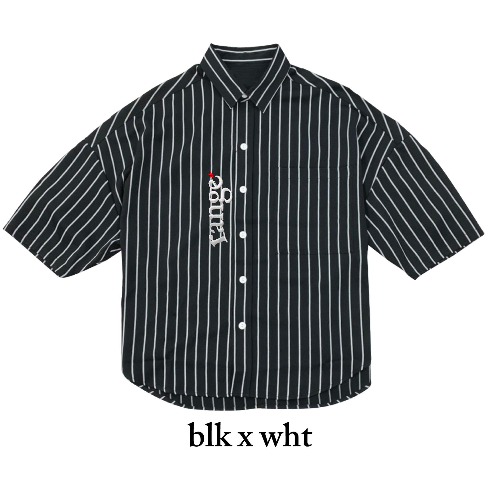 rg stripe over size shirts