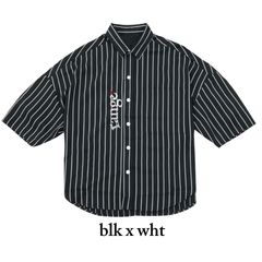 rg stripe over size shirts