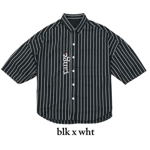rg stripe over size shirts