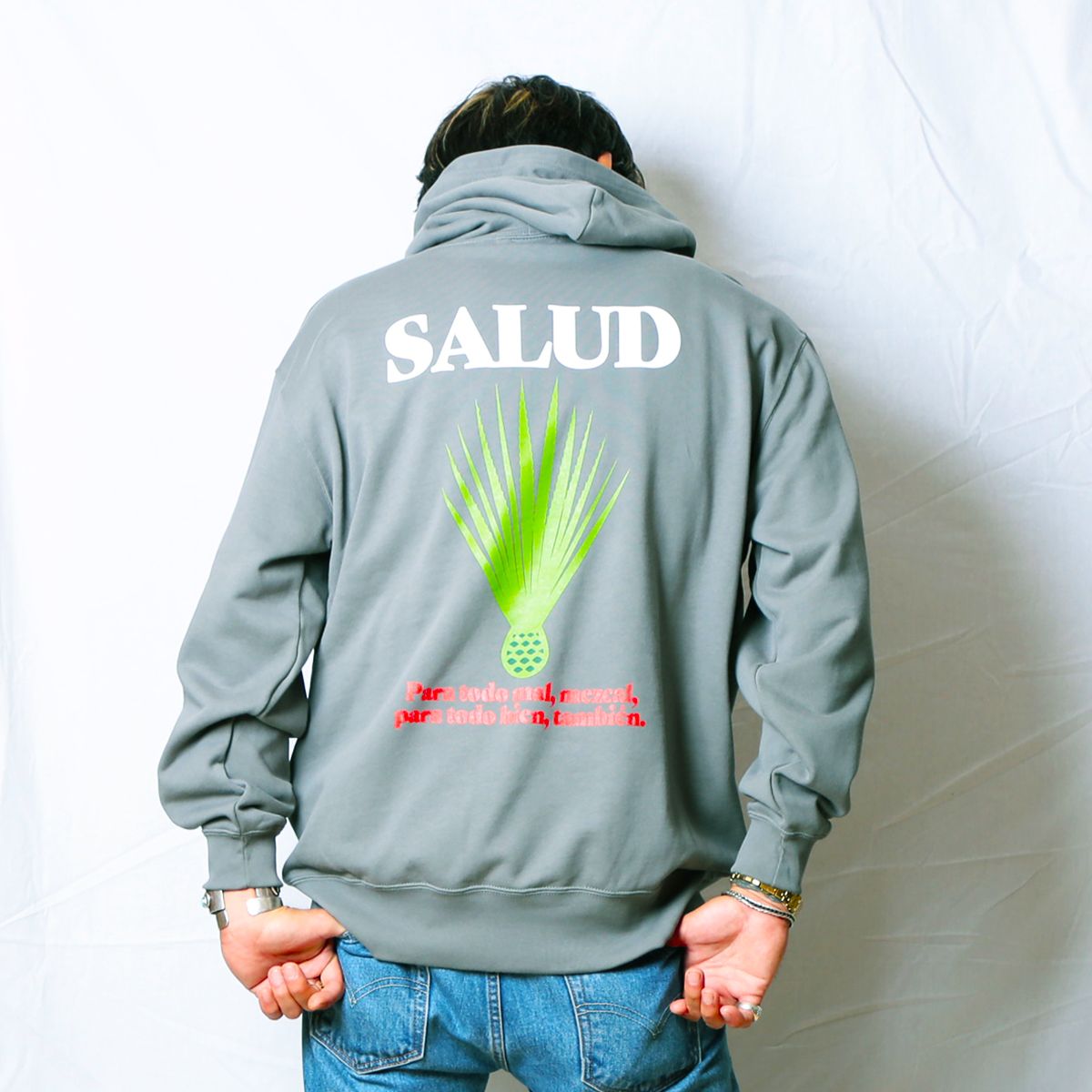 10oz P/O Hoodie(loop terry) -SALUD
