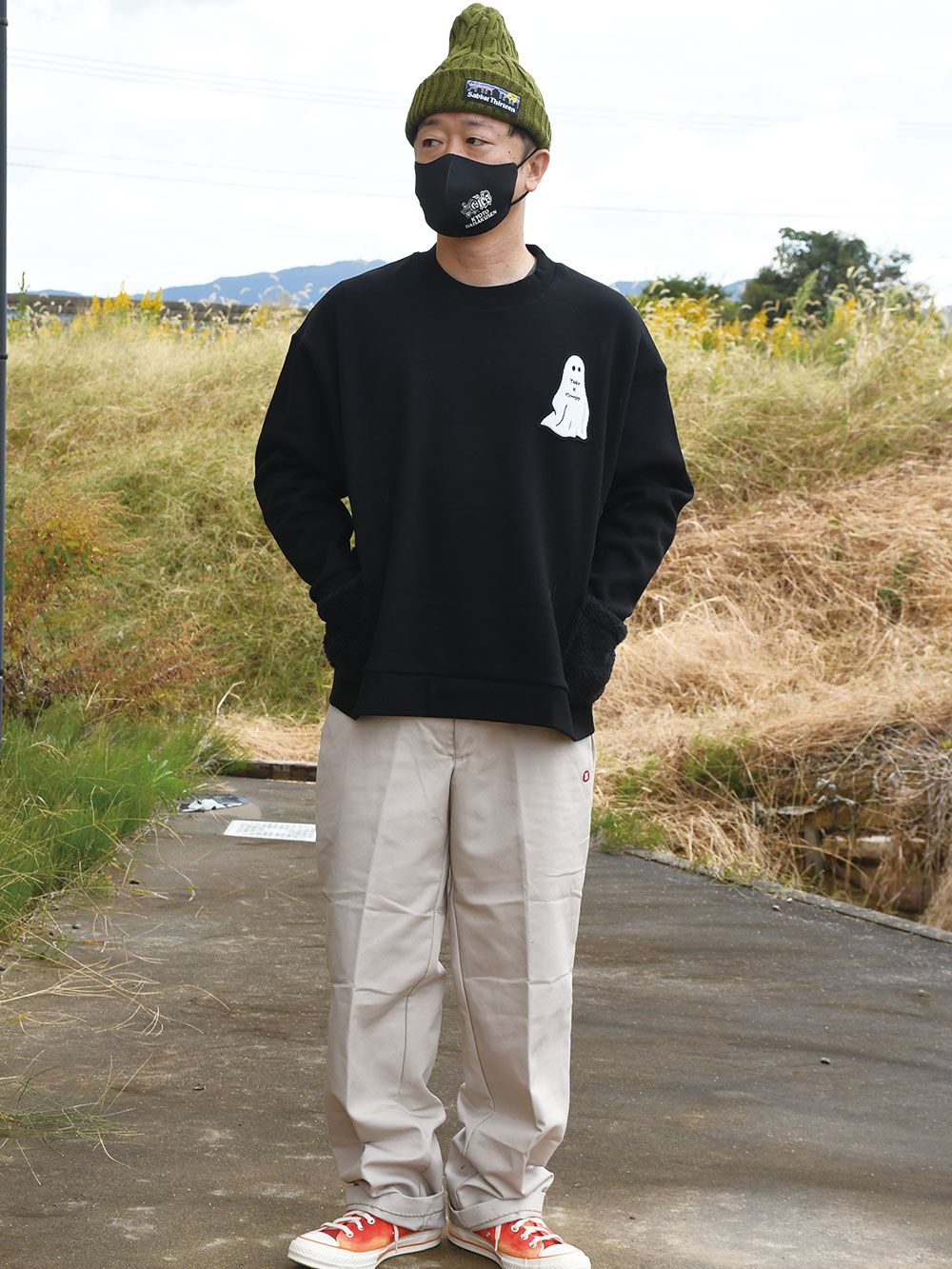 SPOOK POCKET-SWEAT