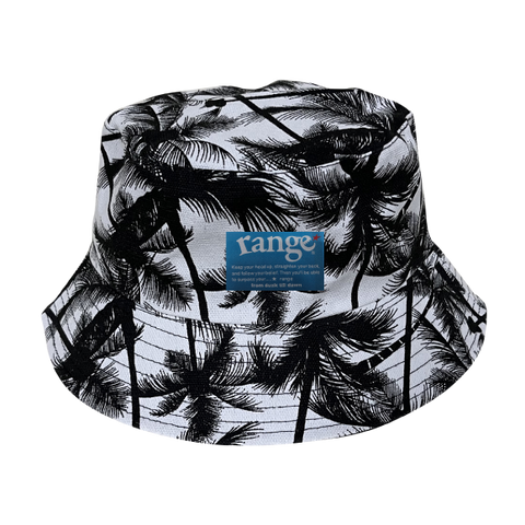 rg palm tree bucket hats
