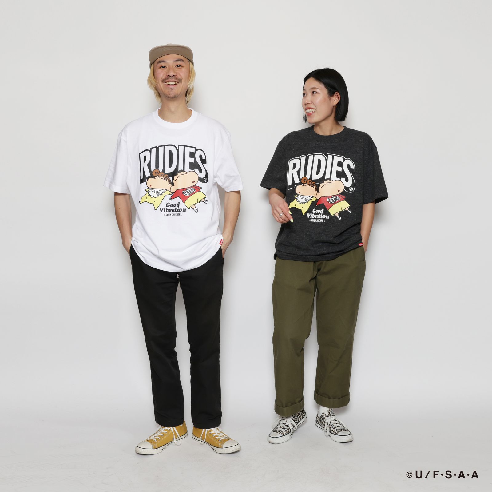RUDIE'SxCRAYON SHINCHAN NAP TEE