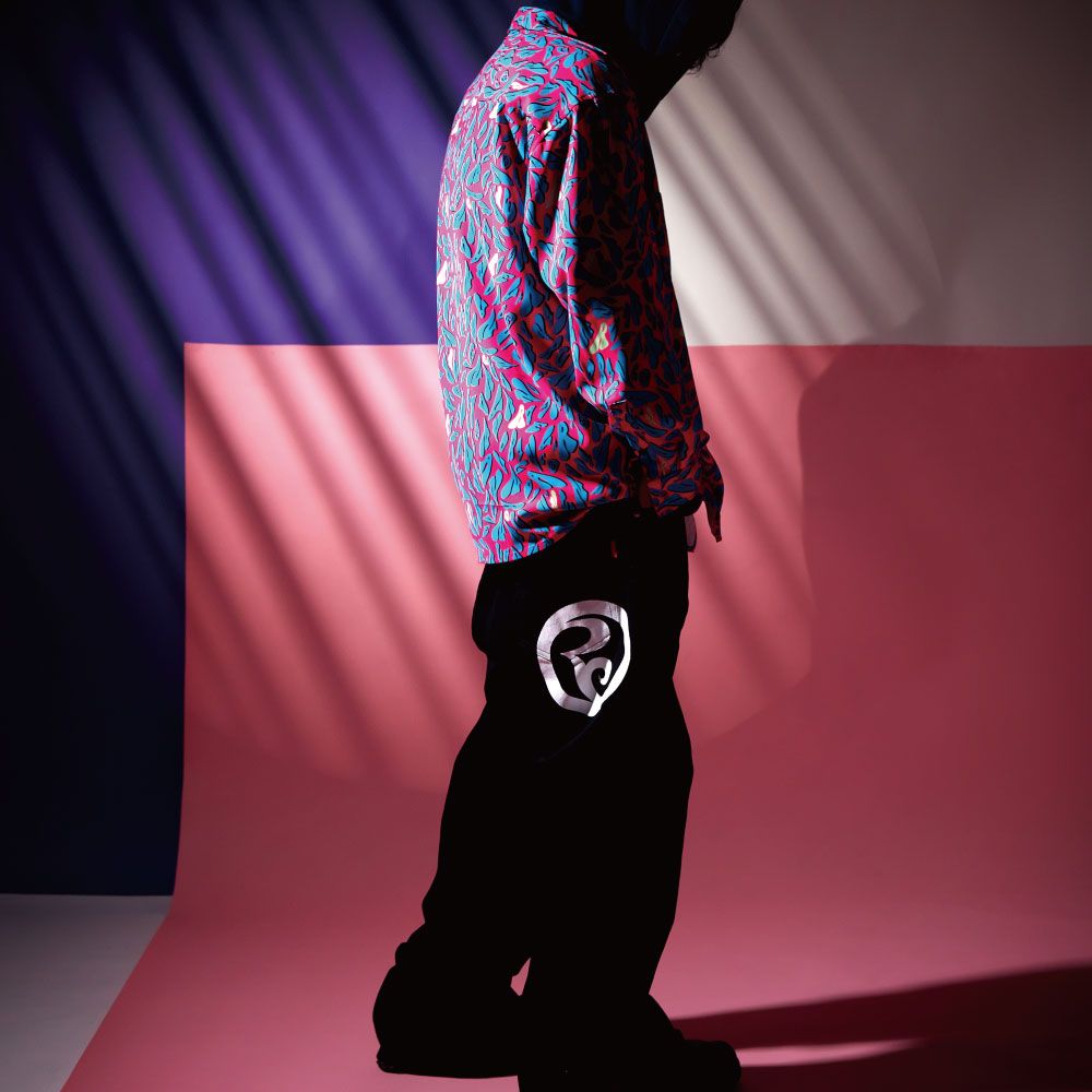THUNDER GATE WIDE COLOR-DENIM
