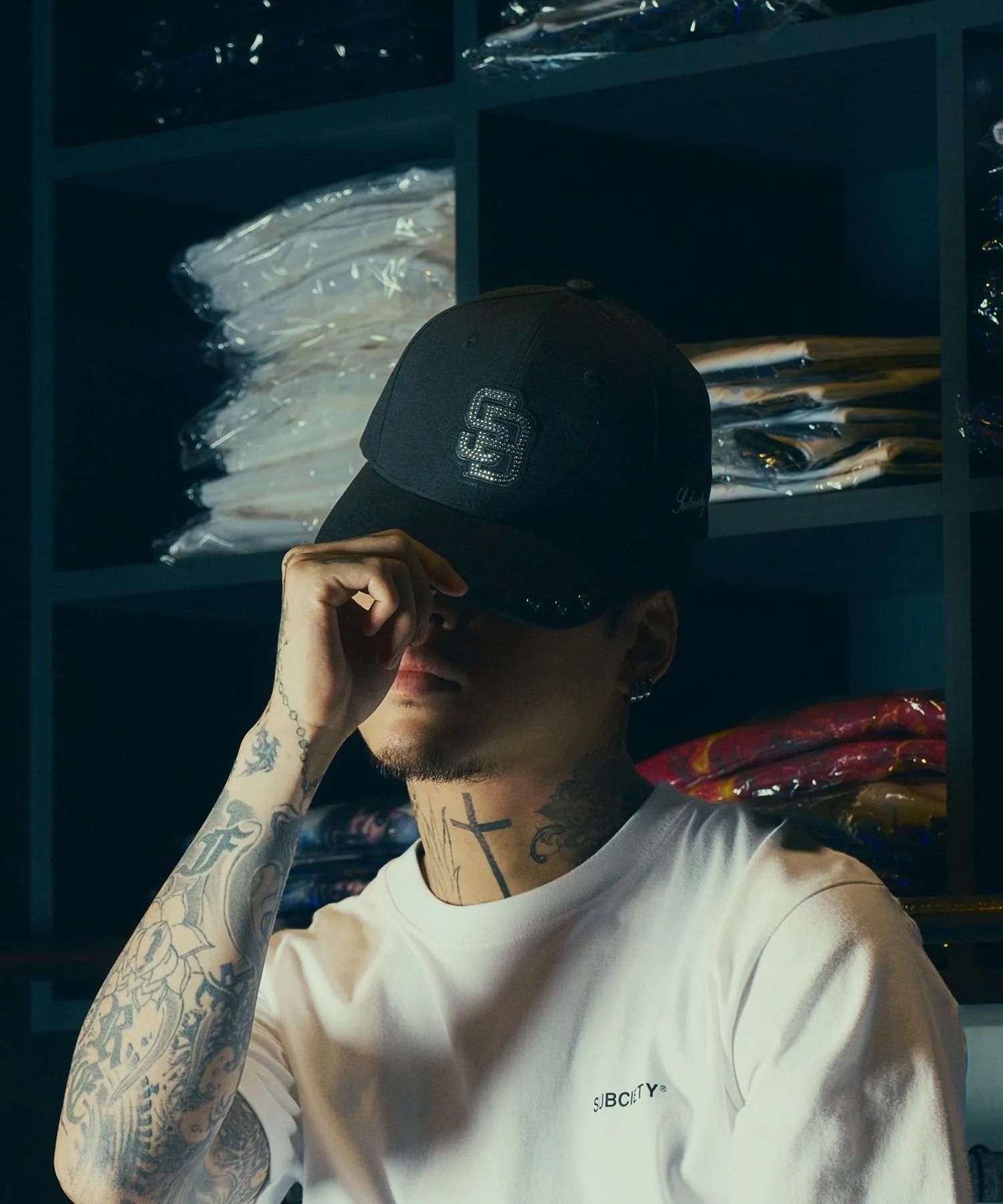 Rhinestone cap