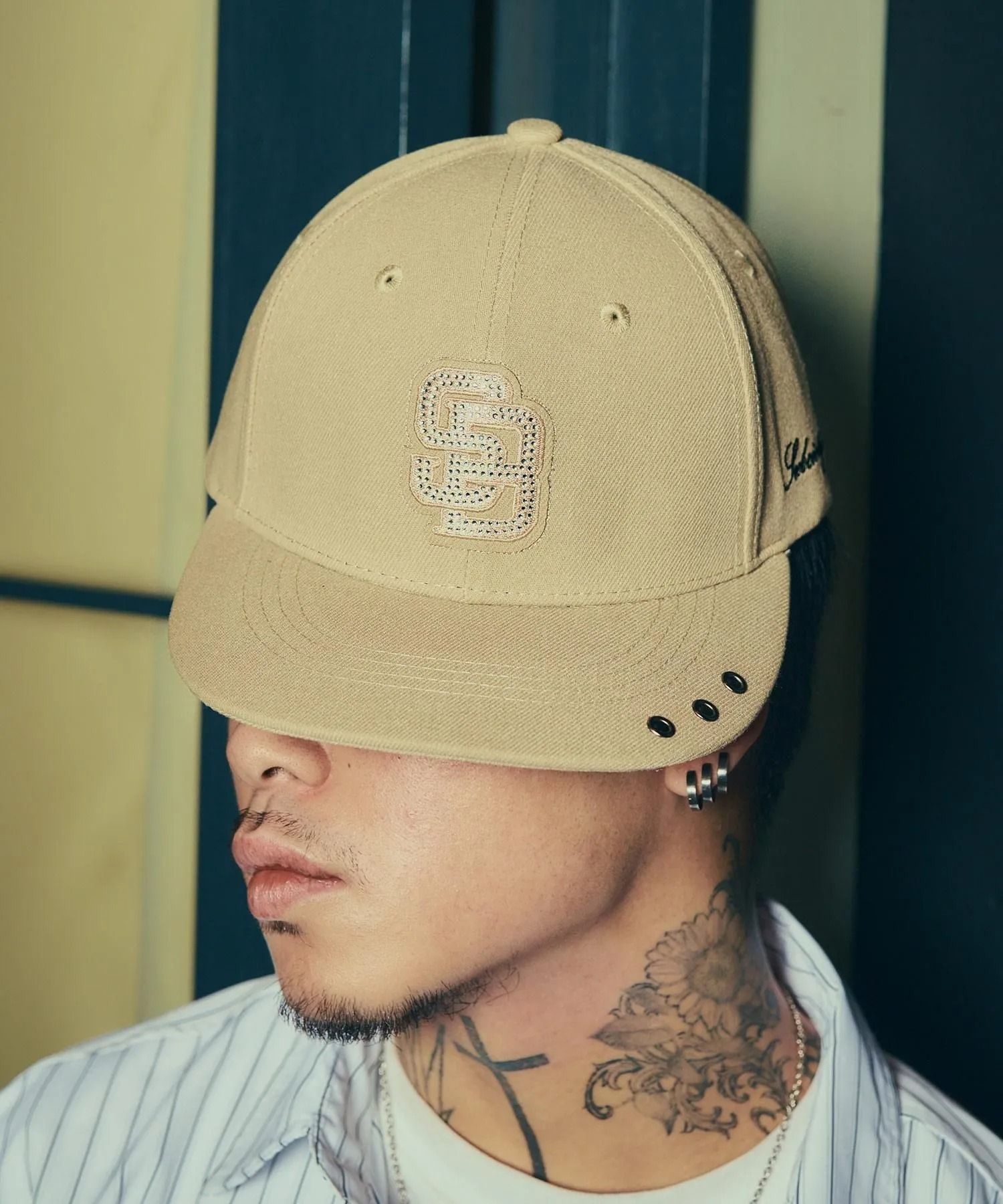 Rhinestone cap
