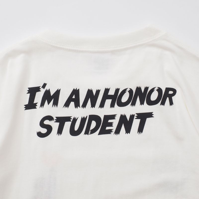 優等生刺繍TEE