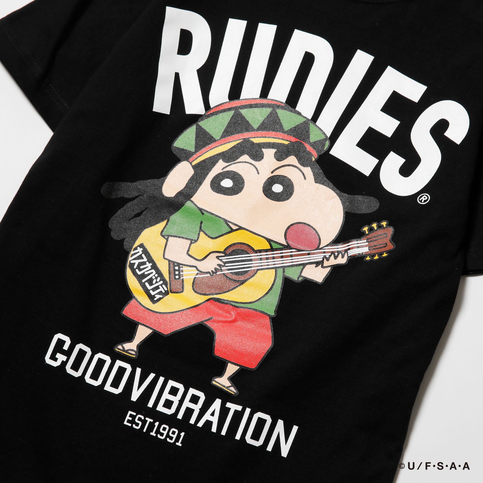 RUDIE'SxCRAYON SHINCHAN DREADROCK TEE