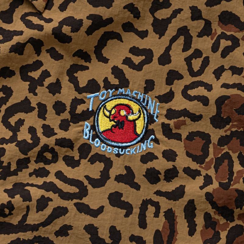 LEOPARD COACH-JACKET