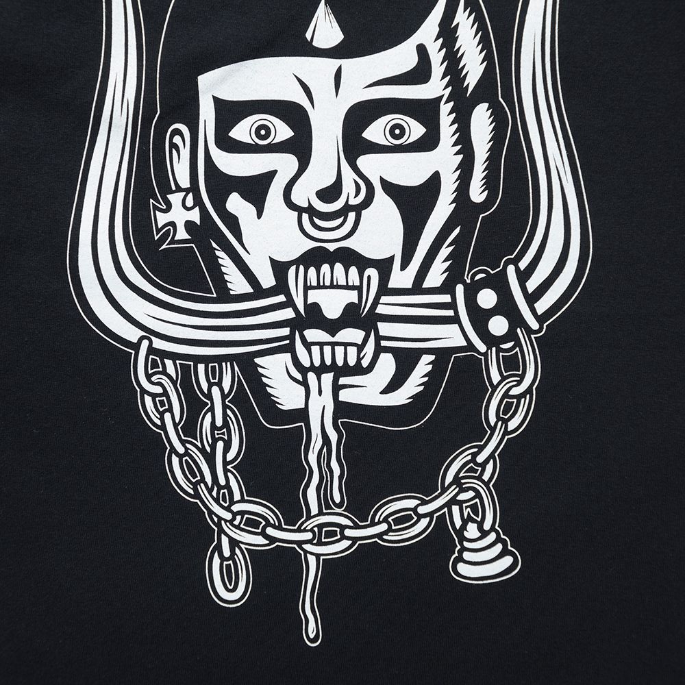 メタルロゴ刺繍TEE