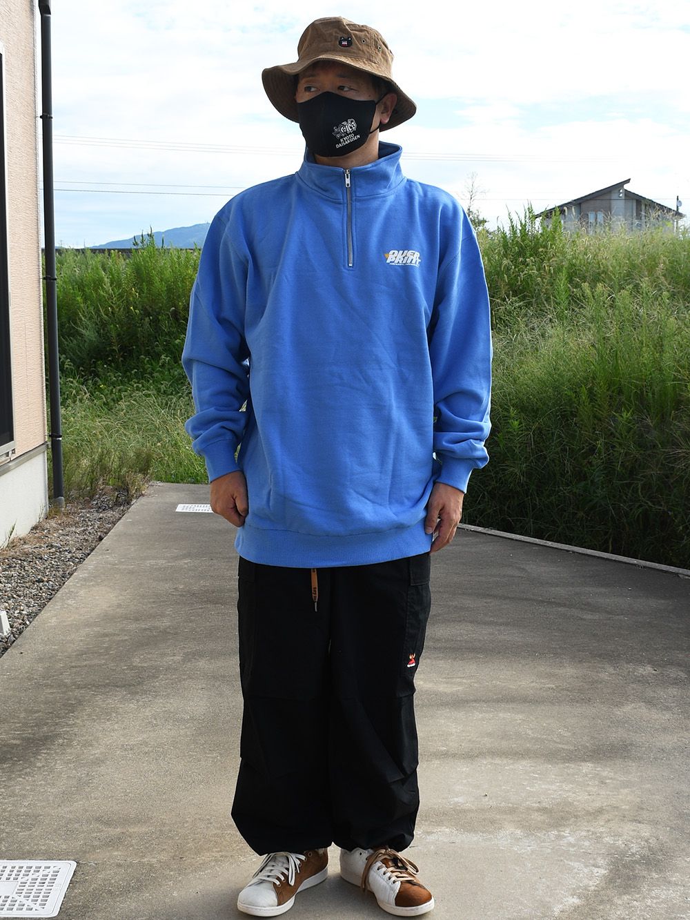BAG GIRL Half Zip pullover