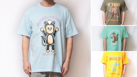 《ANIMALIA 夏物先行予約》Tシャツ編①
