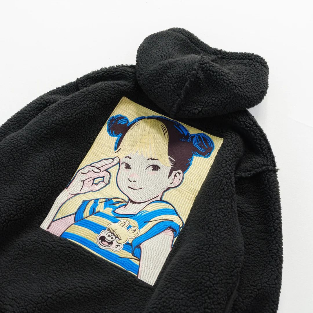 POP ART Bonding Boa Hoodie Ver:23