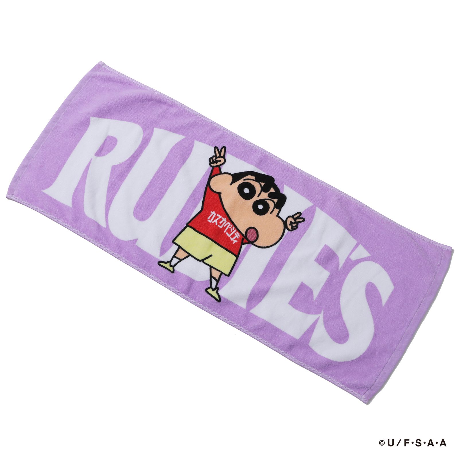 RUDIE'S x CRAYON SHINCHAN PEACE TOWEL