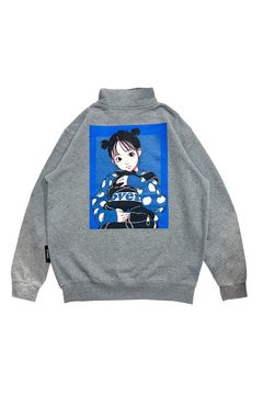 BAG GIRL Half Zip pullover