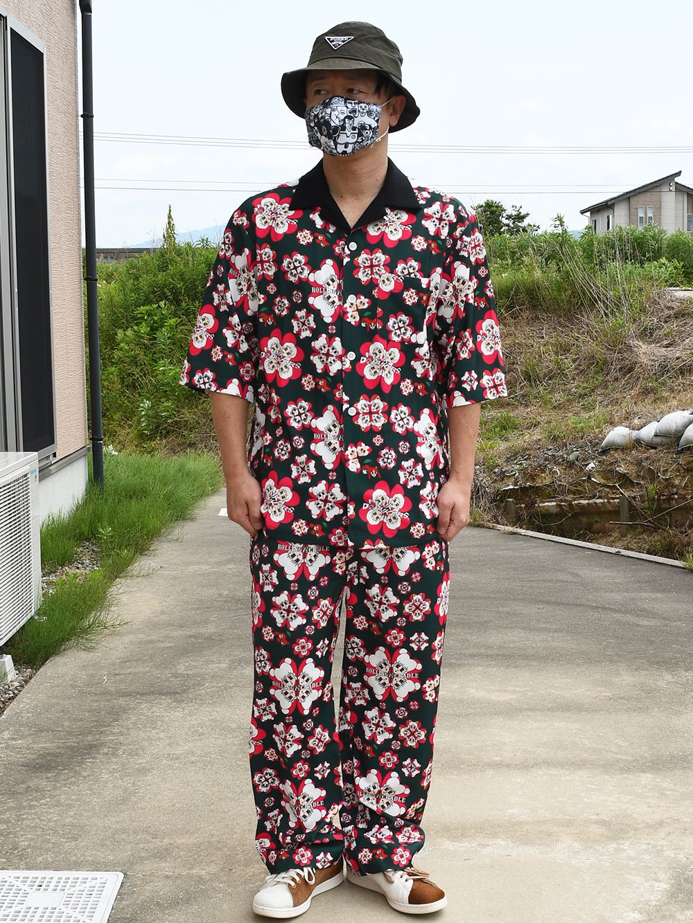 RC×PUNK DRUNKERS COSPLAYGIRL EASY PANTS