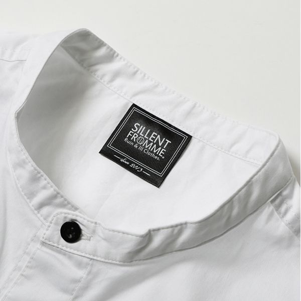 CHEAP -Band collar Shirts-