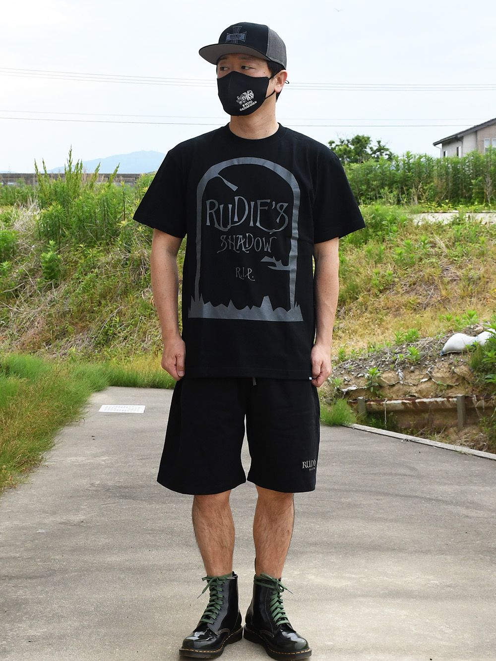 SHADOW LOGO-SHORTS