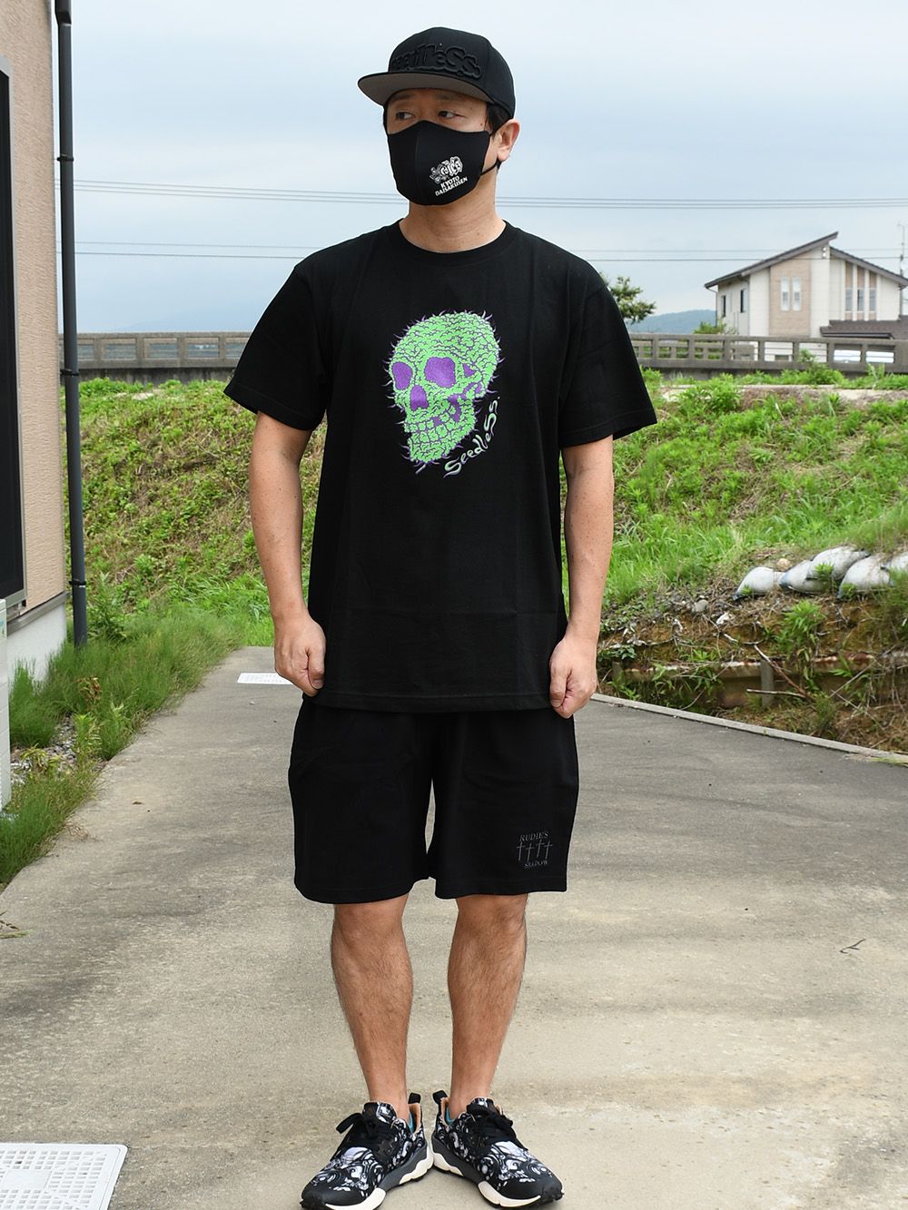 sd skull buds s/s tee