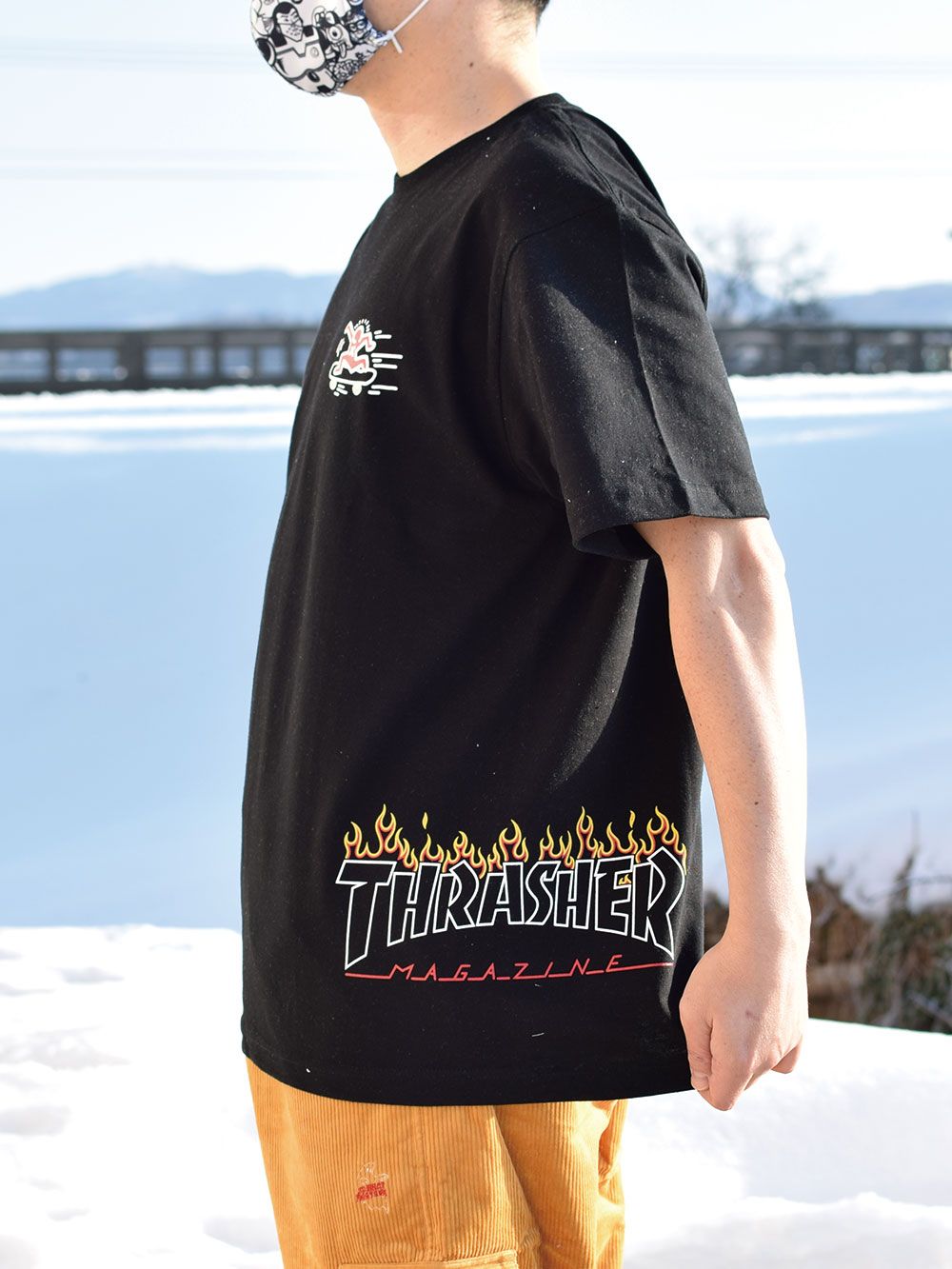 THRASHER × Keith Haring -T