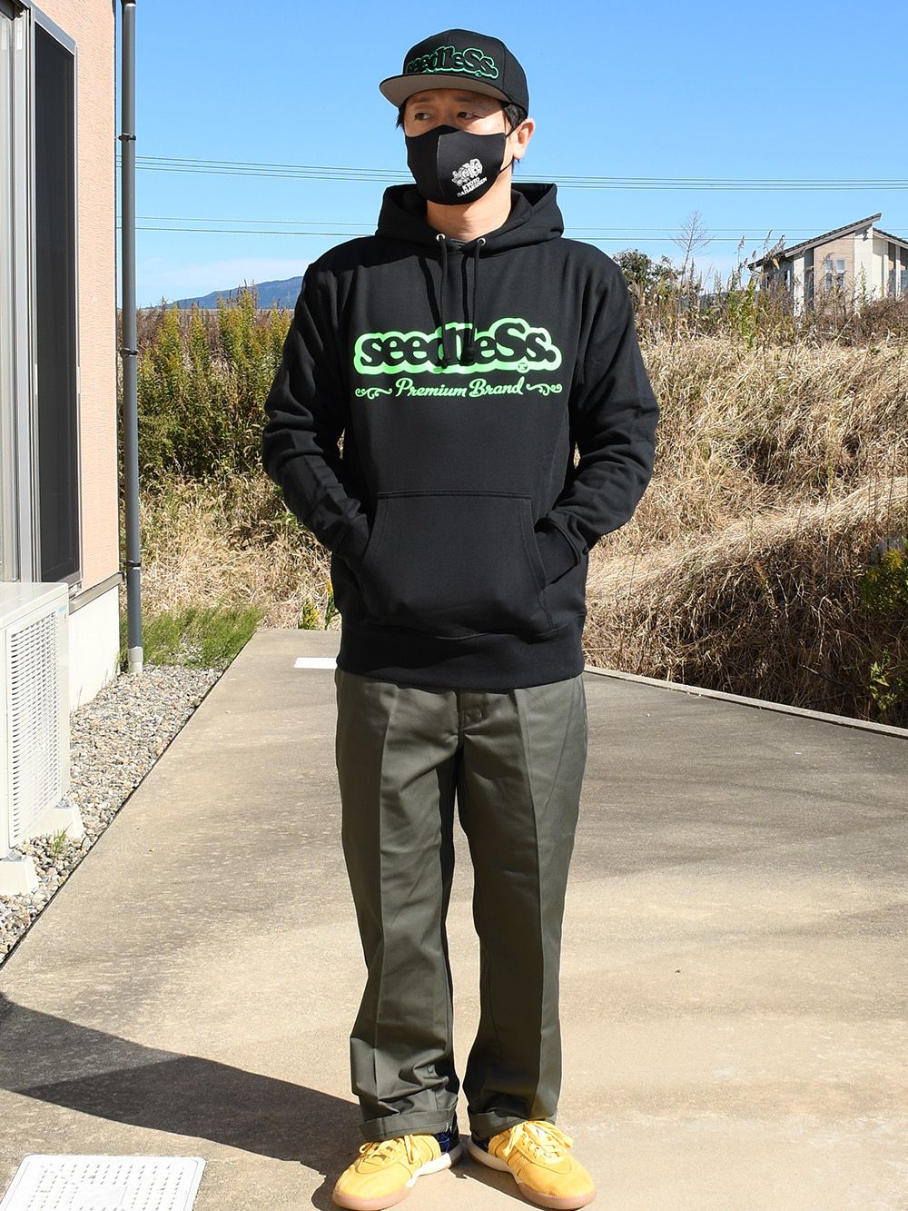 premium coop logo hoody 10oz