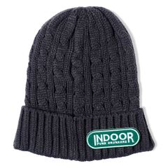 INDOORニットCAP